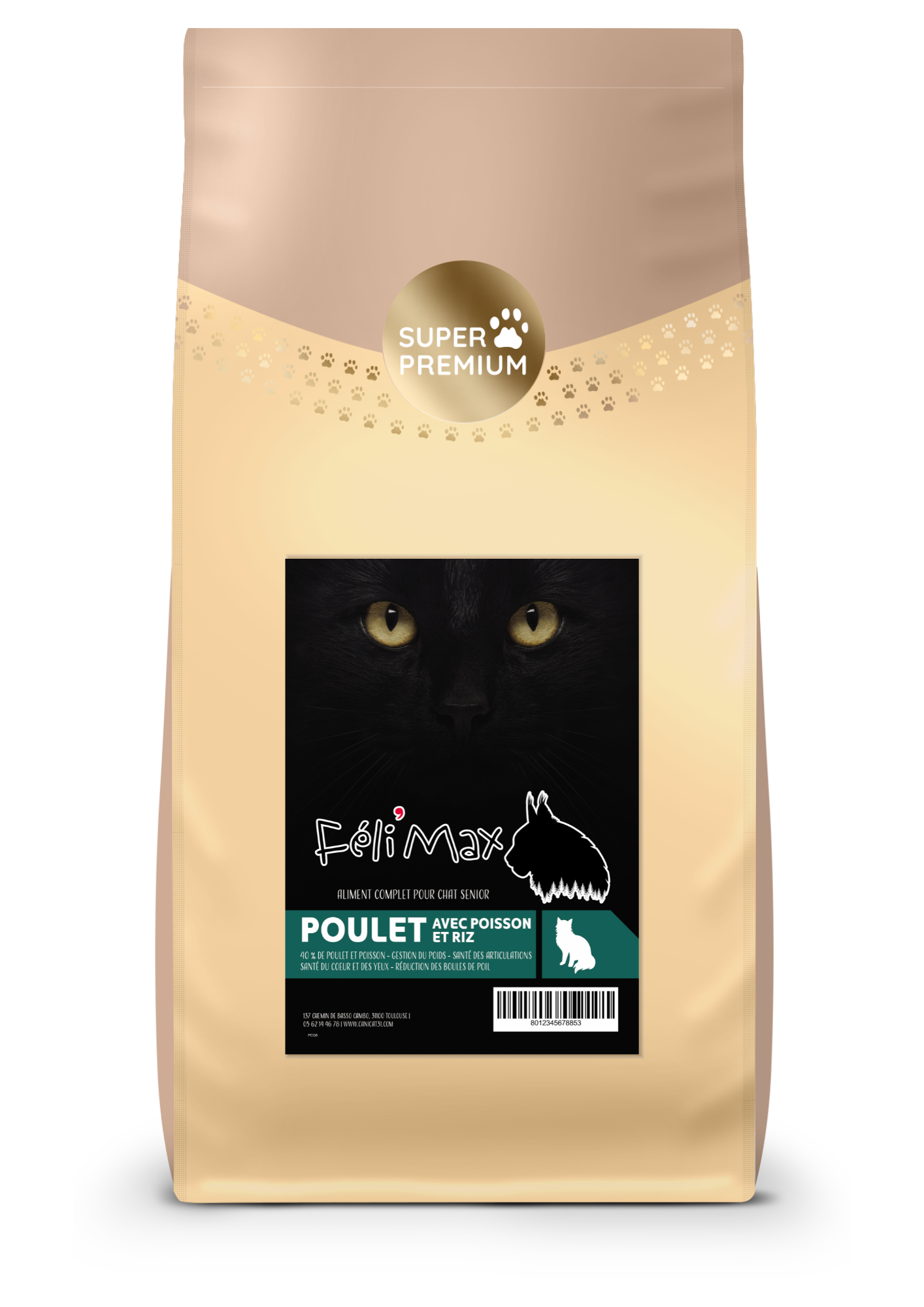 Féli'Max - Super Premium - Senior - Poulet et Riz