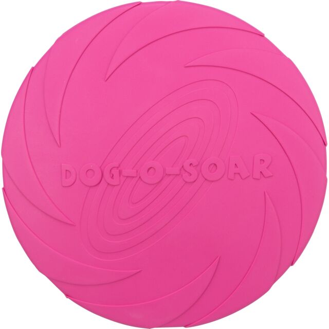 Dog Disc, en caoutchouc naturel