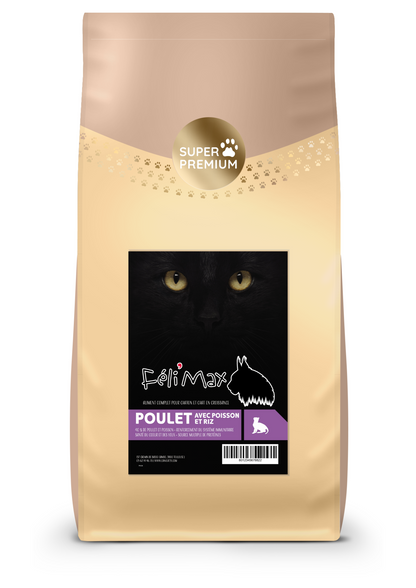 Féli'Max - Super Premium - Chaton - Poulet et Riz