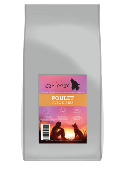 Cani'Max Super Premium - Chiot - Poulet et Riz