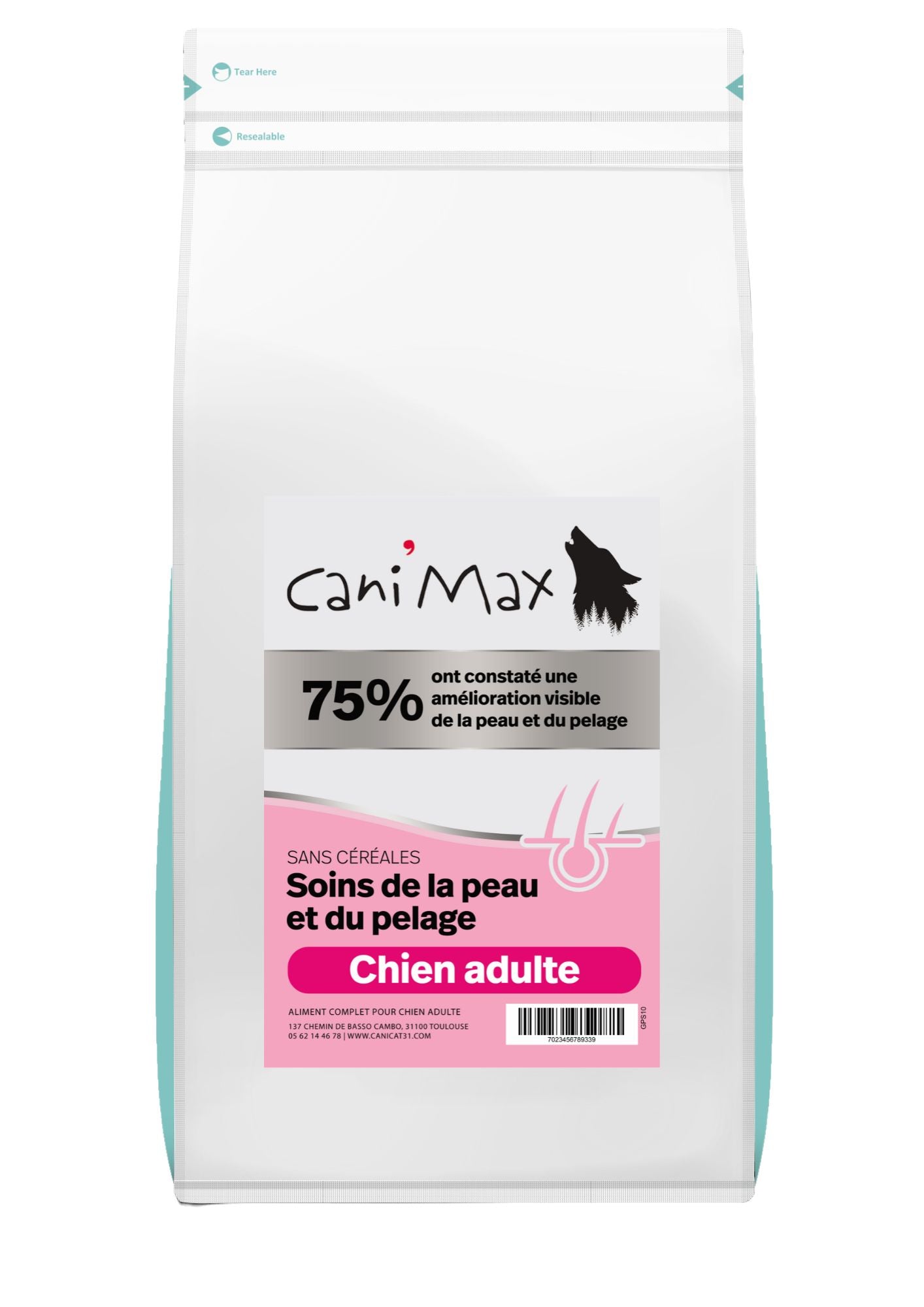 Cani'max soins de la peau et du pelage