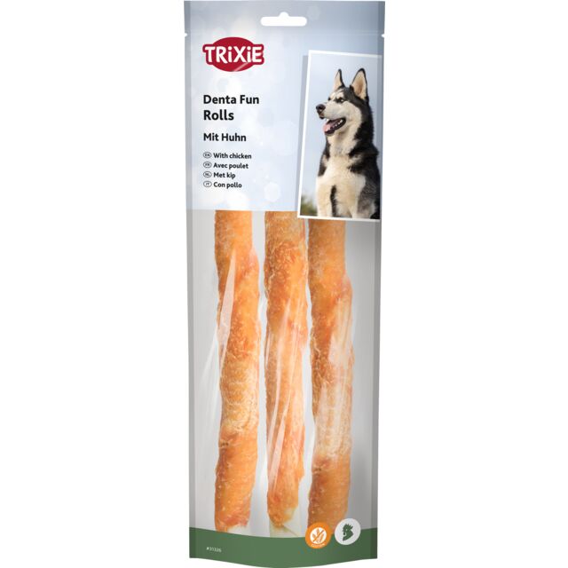 Rolls au Poulet pour Chien 3X 28cm