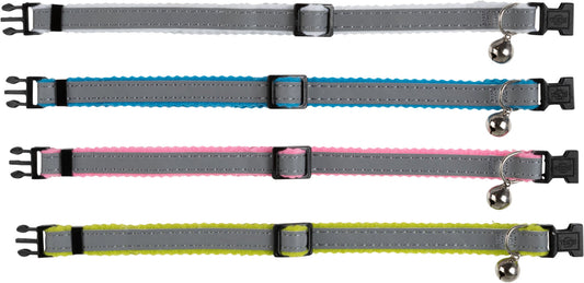 Safer Life Collier chat, réfléchissant